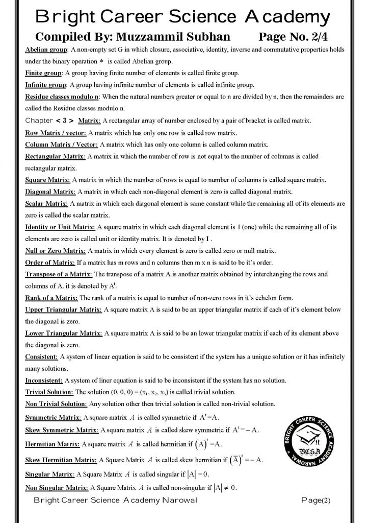 Full Book Definations 1st Year Page 2