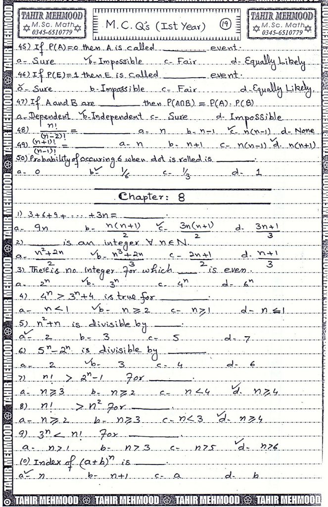 MCQs 19 1