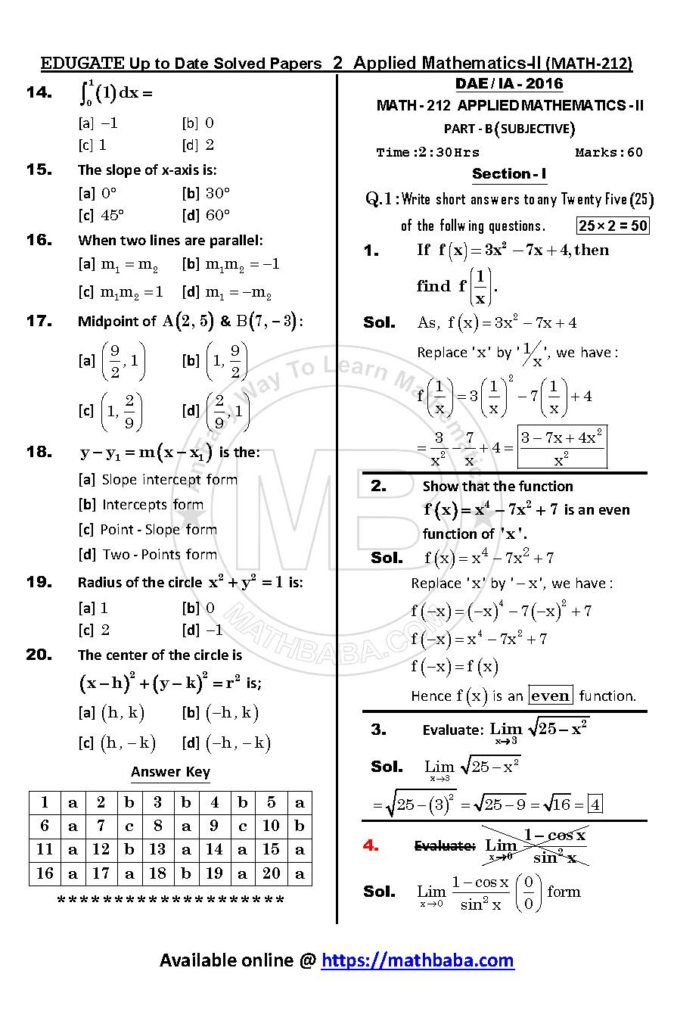 Up to Date MATH 212 Page 02