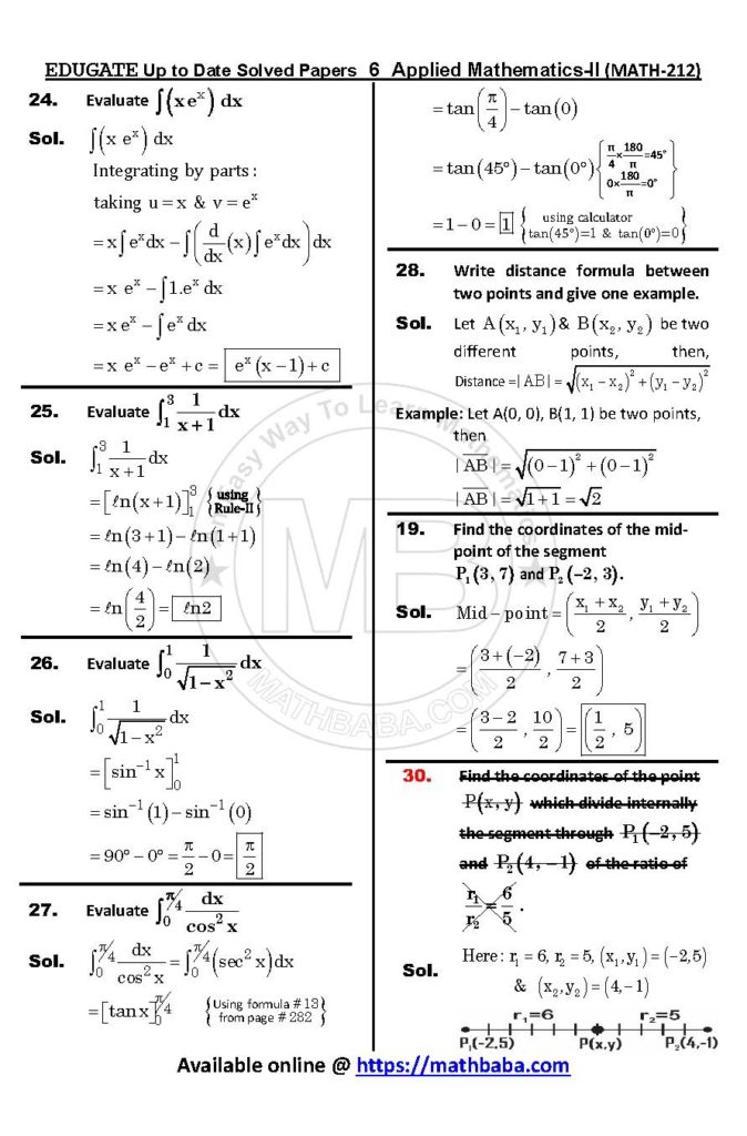 Up to Date MATH 212 Page 06