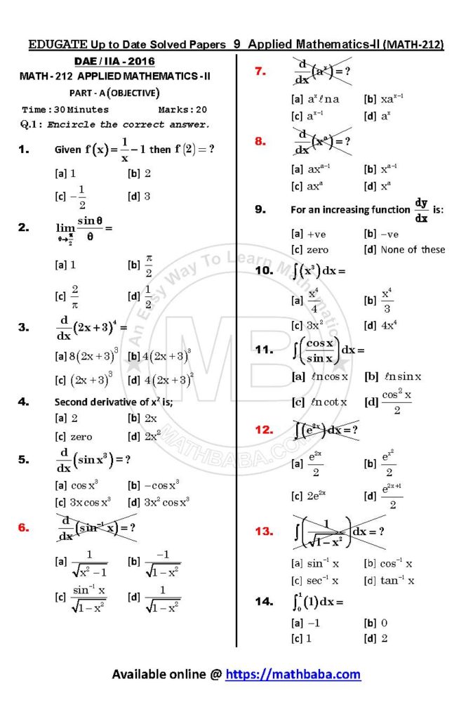 Up to Date MATH 212 Page 09