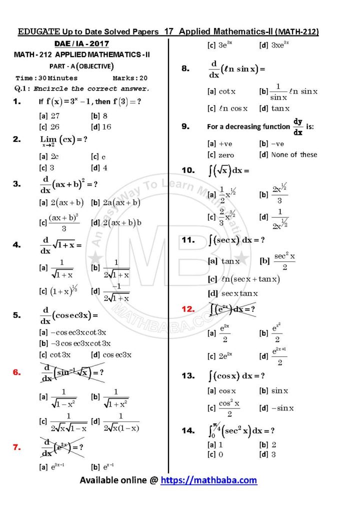 Up to Date MATH 212 Page 17