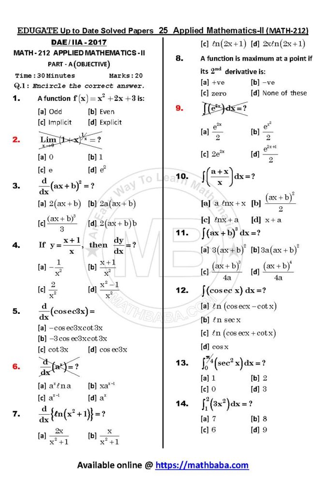 Up to Date MATH 212 Page 25