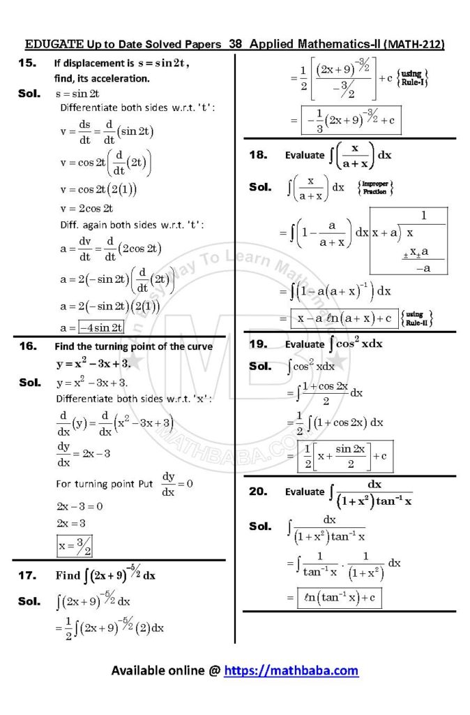 Up to Date MATH 212 Page 38