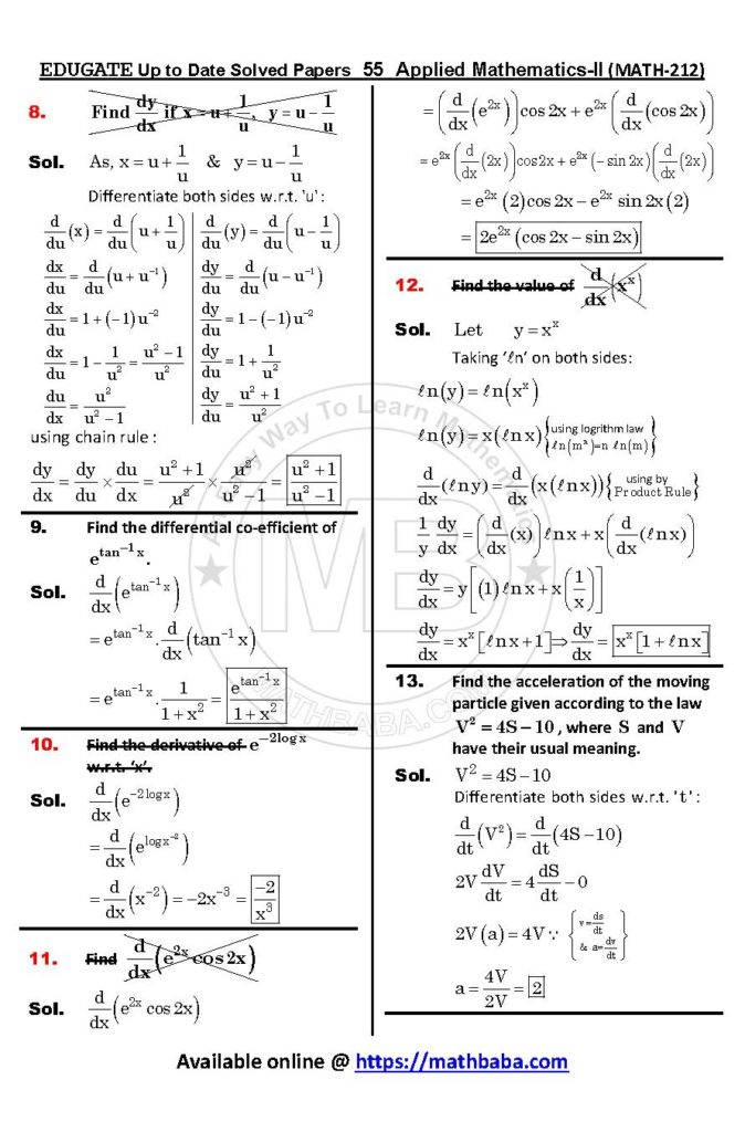 Up to Date MATH 212 Page 55