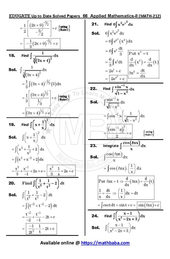 Up to Date MATH 212 Page 66