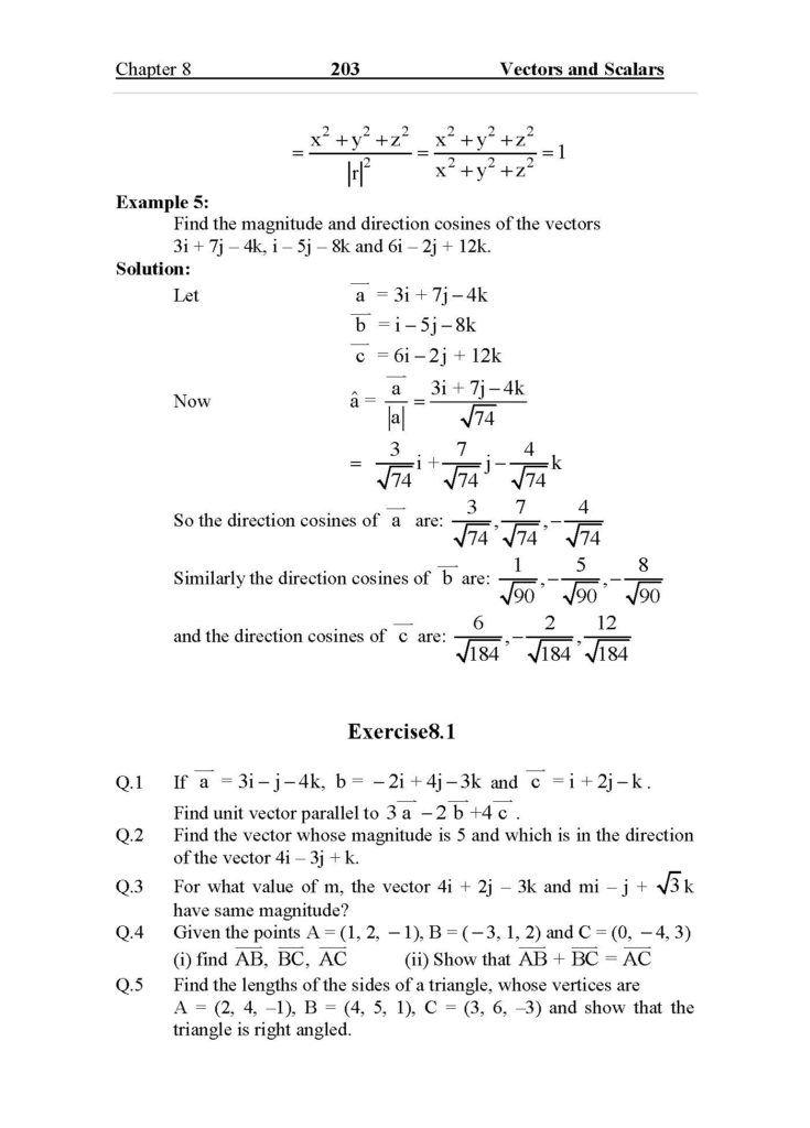 EXERCISE 8.1 MATH 113 11 1