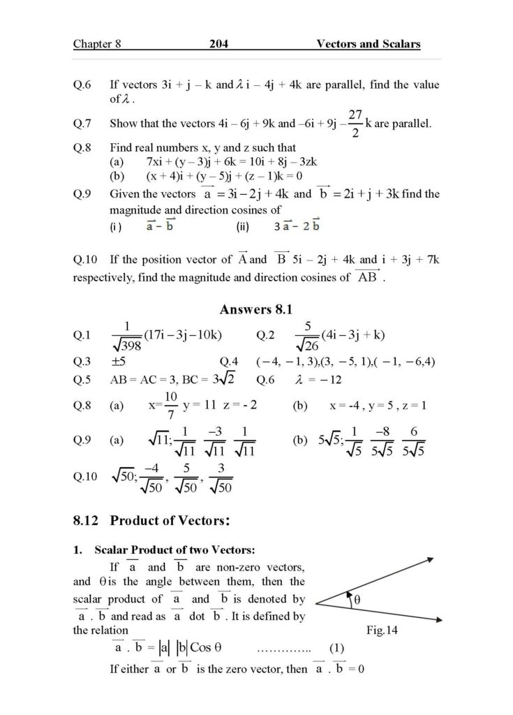 EXERCISE 8.1 MATH 113 12 1