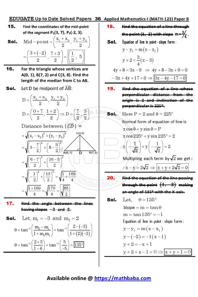 Math 123 Paper B Up to date Page 36