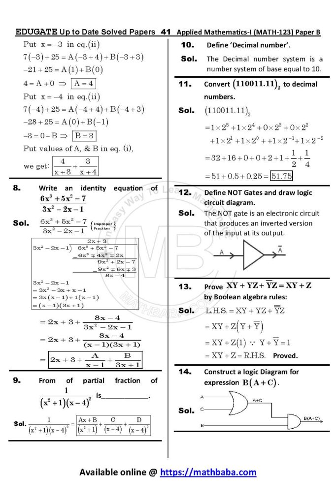 Math 123 Paper B Up to date Page 41