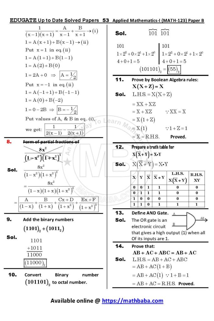 Math 123 Paper B Up to date Page 53