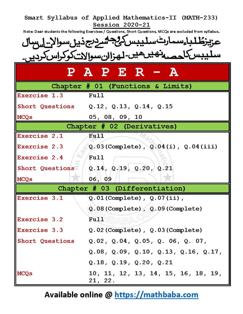 Math 233 Page 1