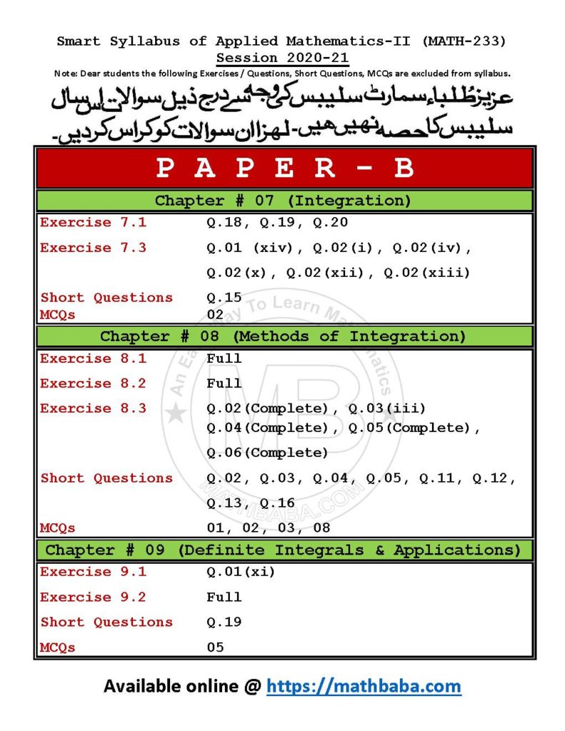 Math 233 Page 3 1